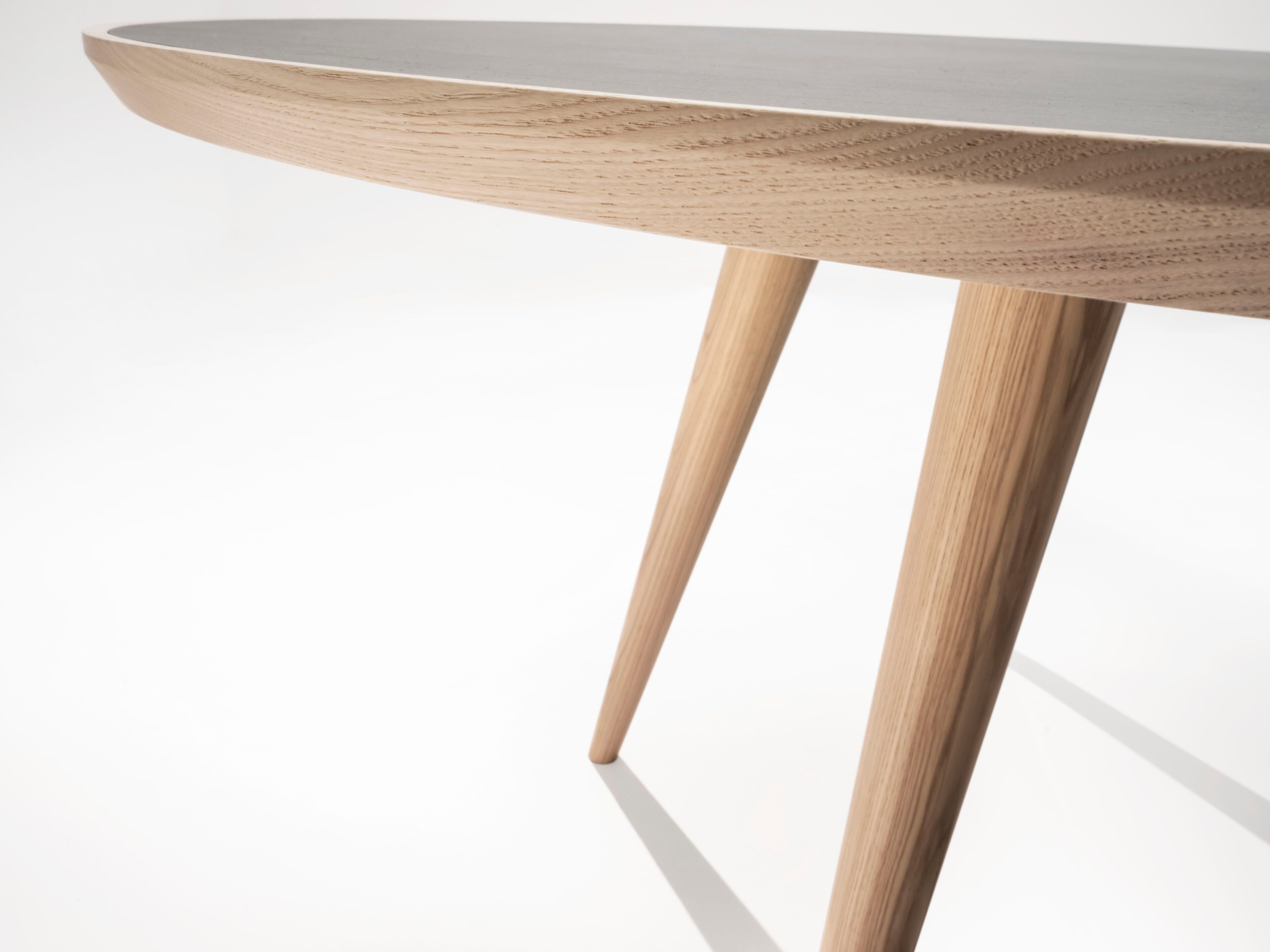 Деревянный обеденный стол с столешницей из PaperStone® Agon Essence RE-WOOD ARCH-00143739 - Вид №3