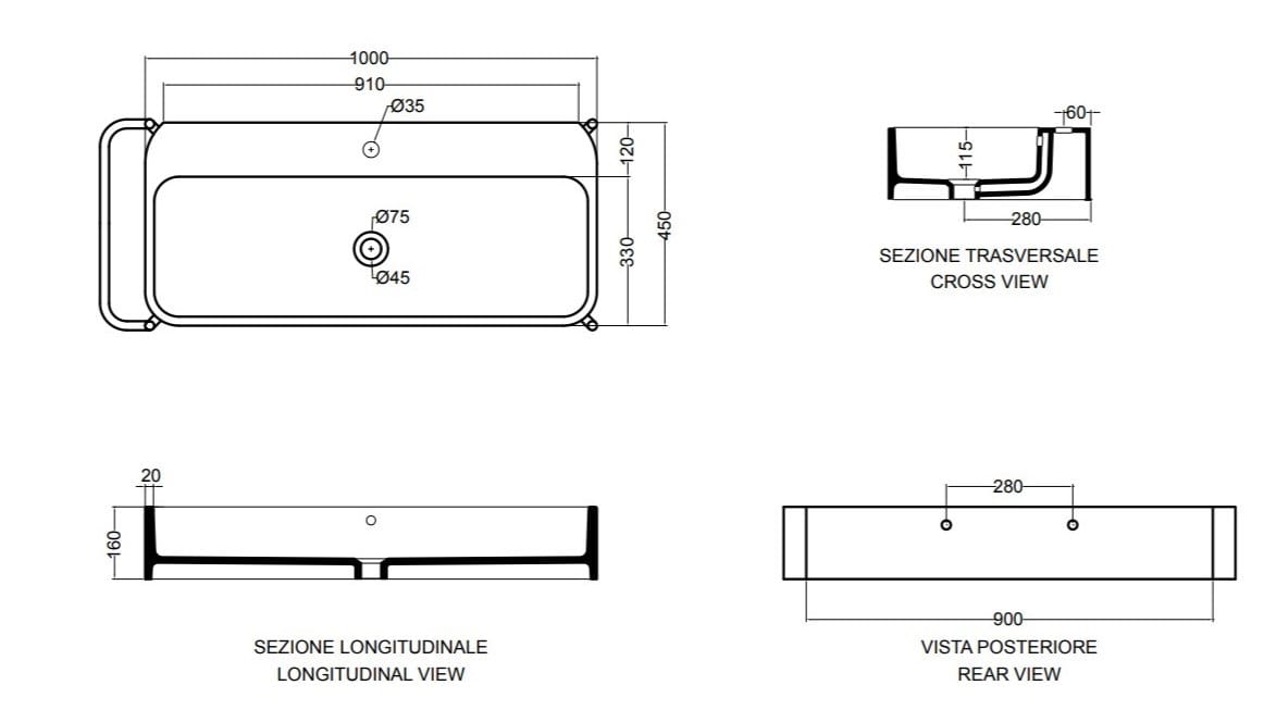 Двойная раковина из нержавеющей стали с держателем для полотенец Axa вещь ARCH-00145467 - Вид №9
