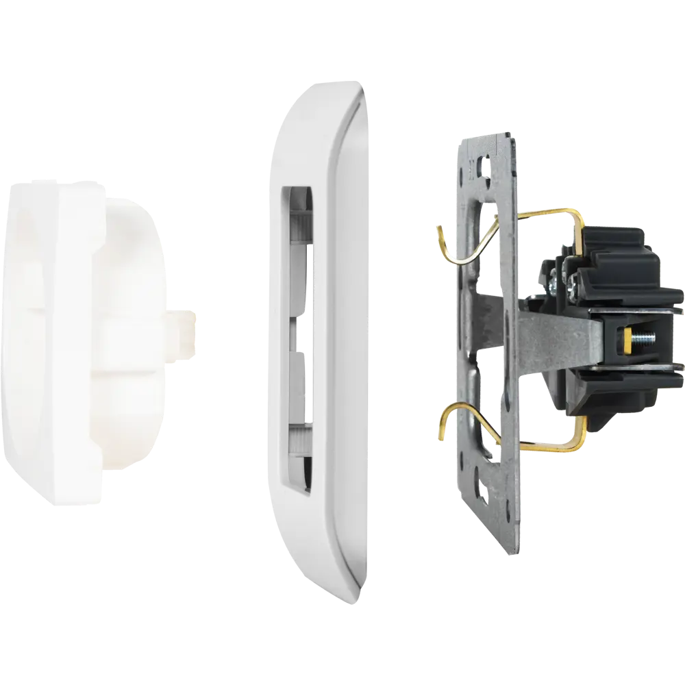 Рамка для розеток и выключателей Lexman Cosy 2 поста, цвет белый STLM-2014460 - Вид №3