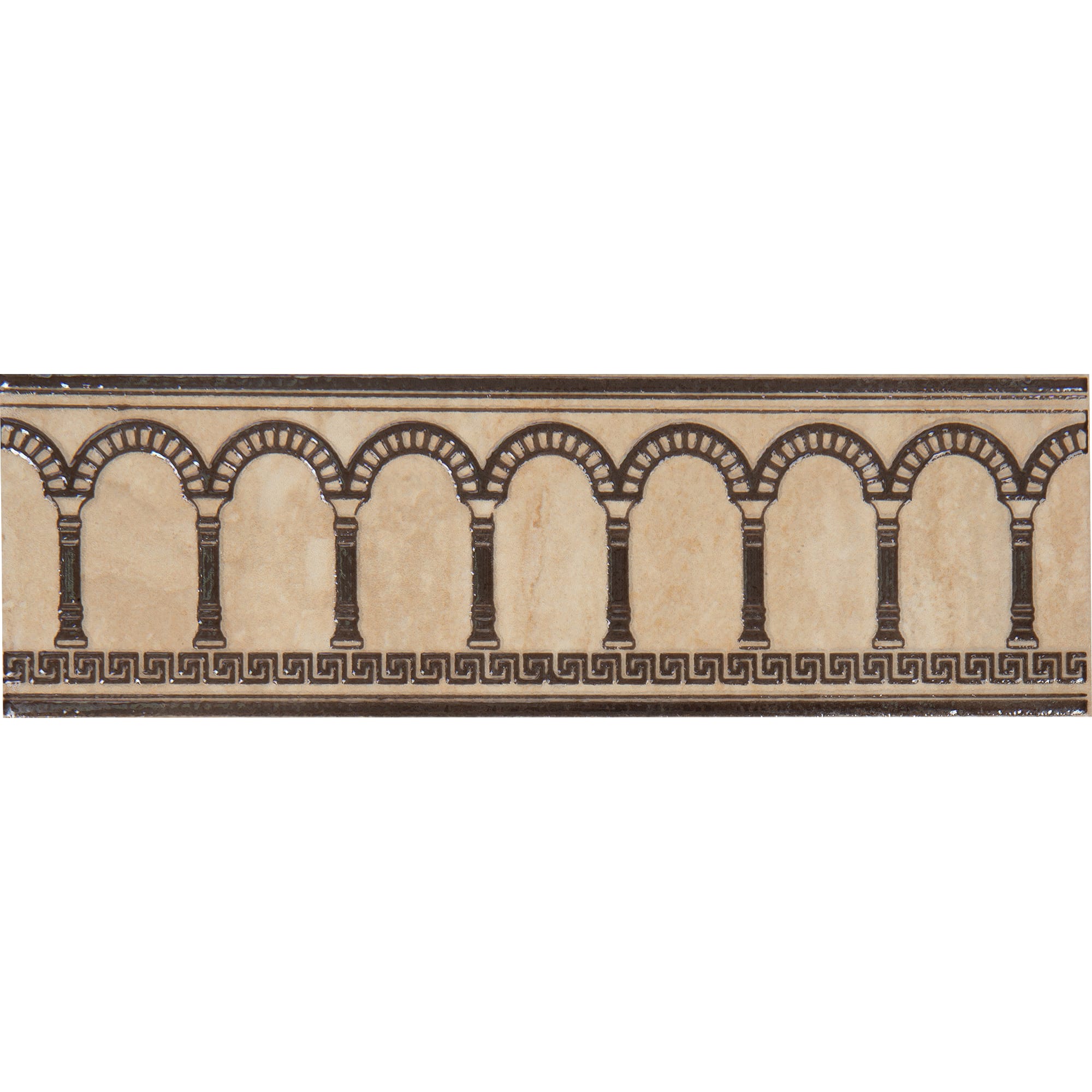 17000453 Бордюр « coliseum» 7.7x25 см цвет бежевый Efes Santreyd