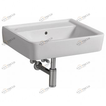 222258000 Подвесная раковина настенная прямоугольная Keramag 