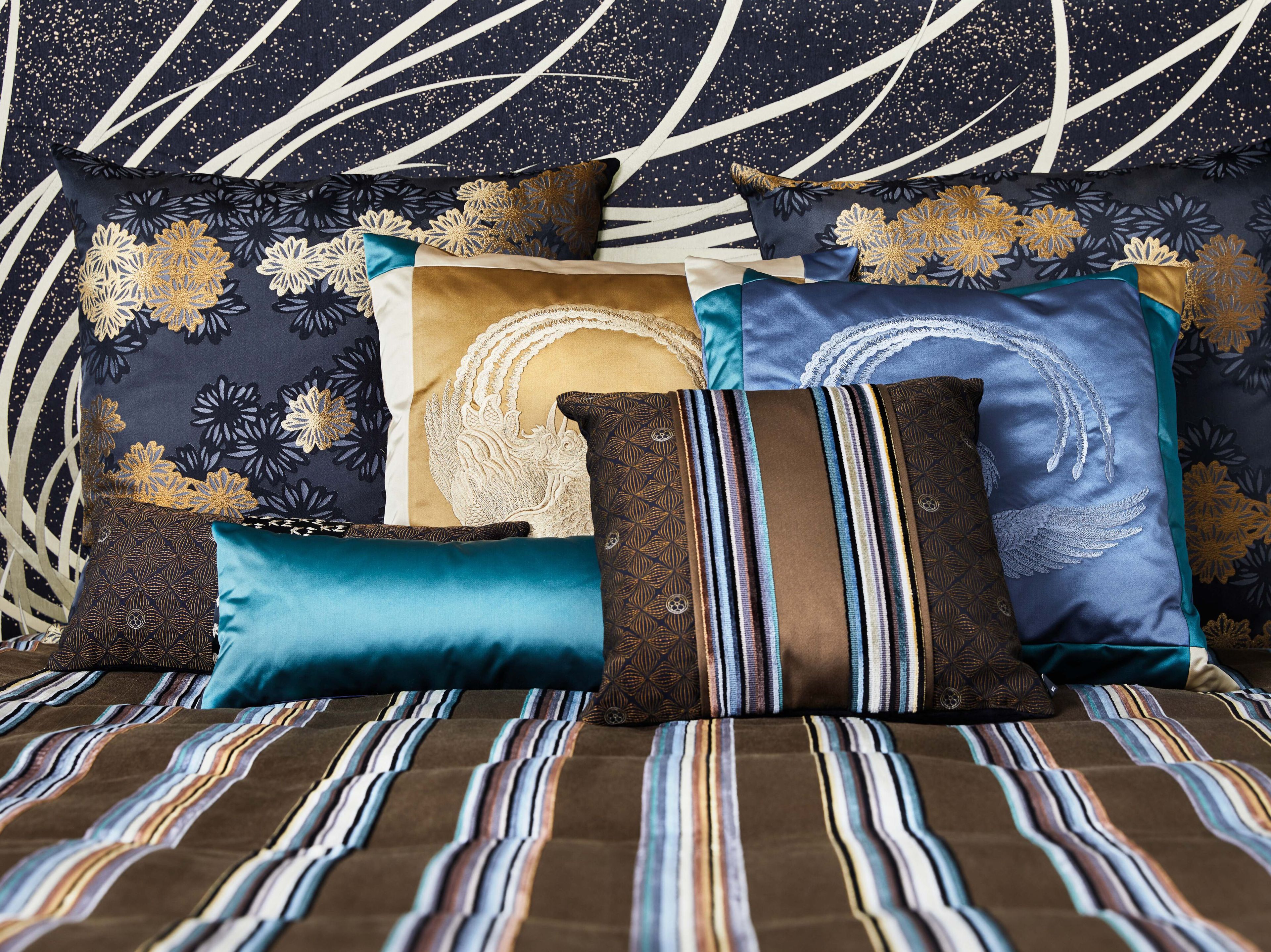 Квадратная подушка из ткани K-3 Shogun ARCH-00053030 - Вид №4