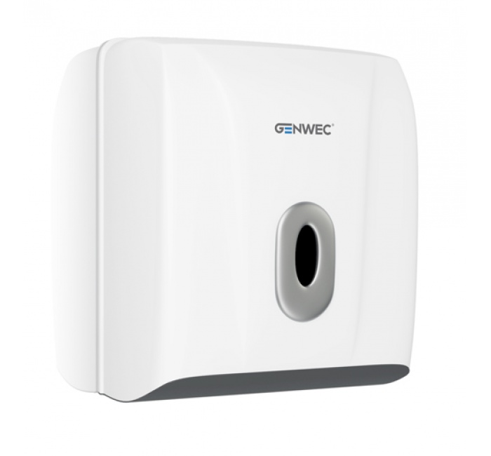 GW03 20 01 00 Genwec Диспенсер для бумажных полотенец из АБС-пластика белого цвета 