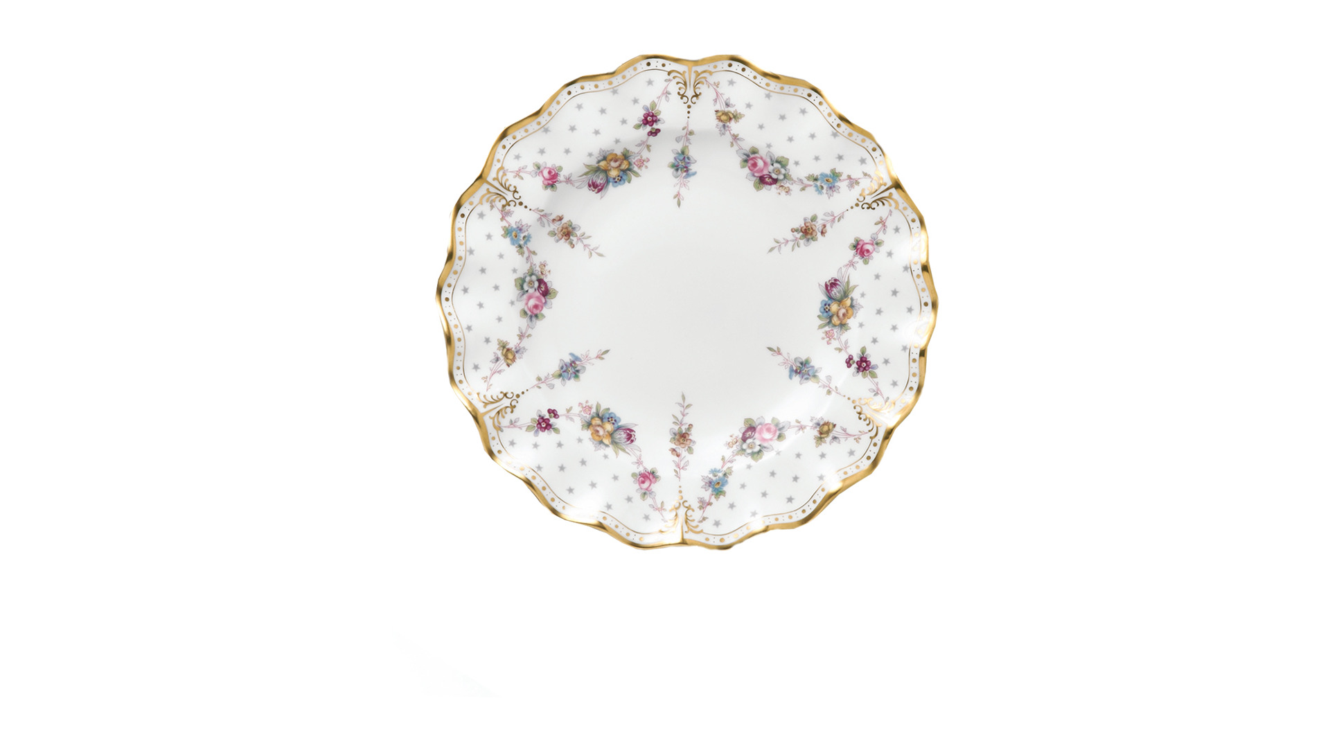 10676171 Royal Crown Derby Сервиз столовый Royal Crown Derby Роял Антуанетта на 6 персон 20 предметов, фарфор Фарфор костяной  - Вид №5