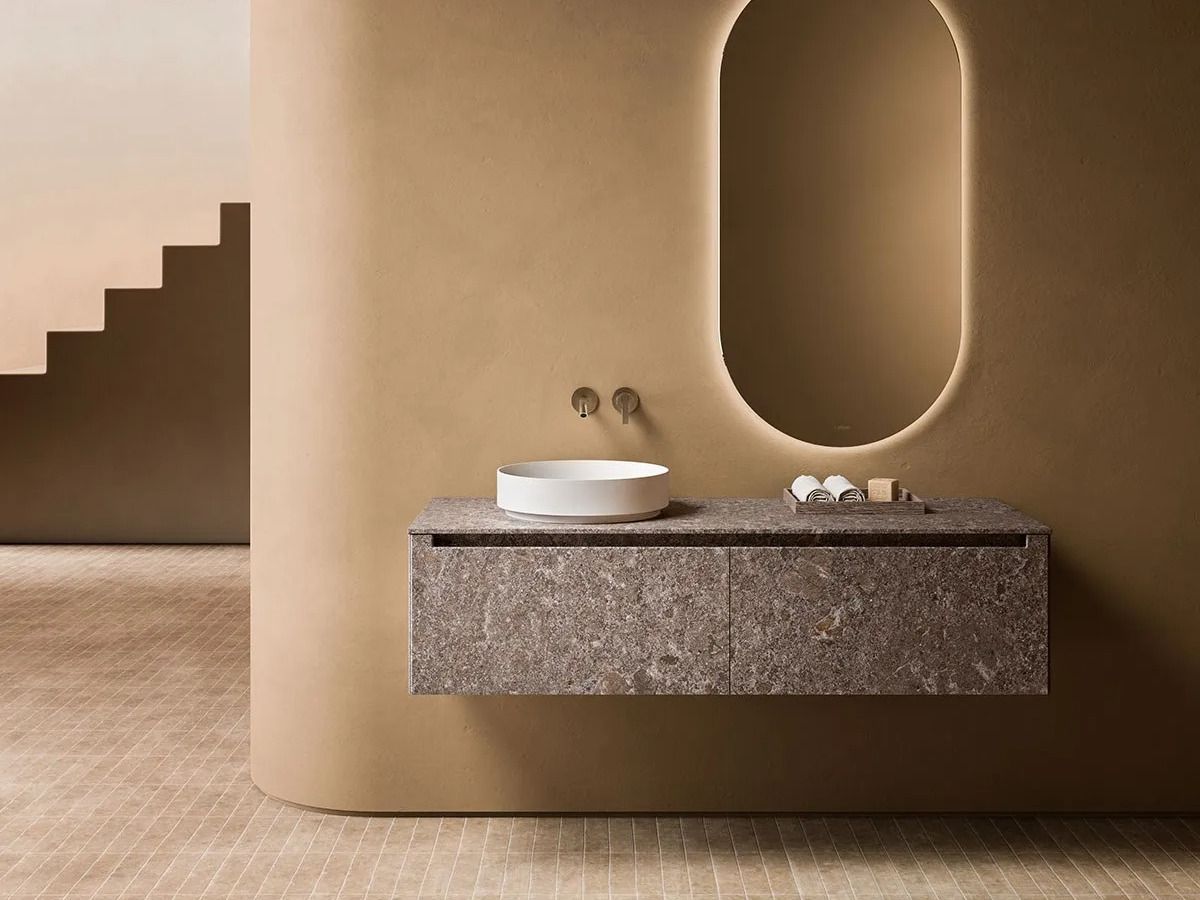 Двойной подвесной шкаф для умывальника MDi со встроенной раковиной Inbani слой ARCH-00129873 - Вид №15