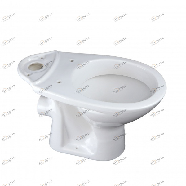 1015167 Приставной унитаз напольный Белый Лобненский Стройфарфор  Россия 