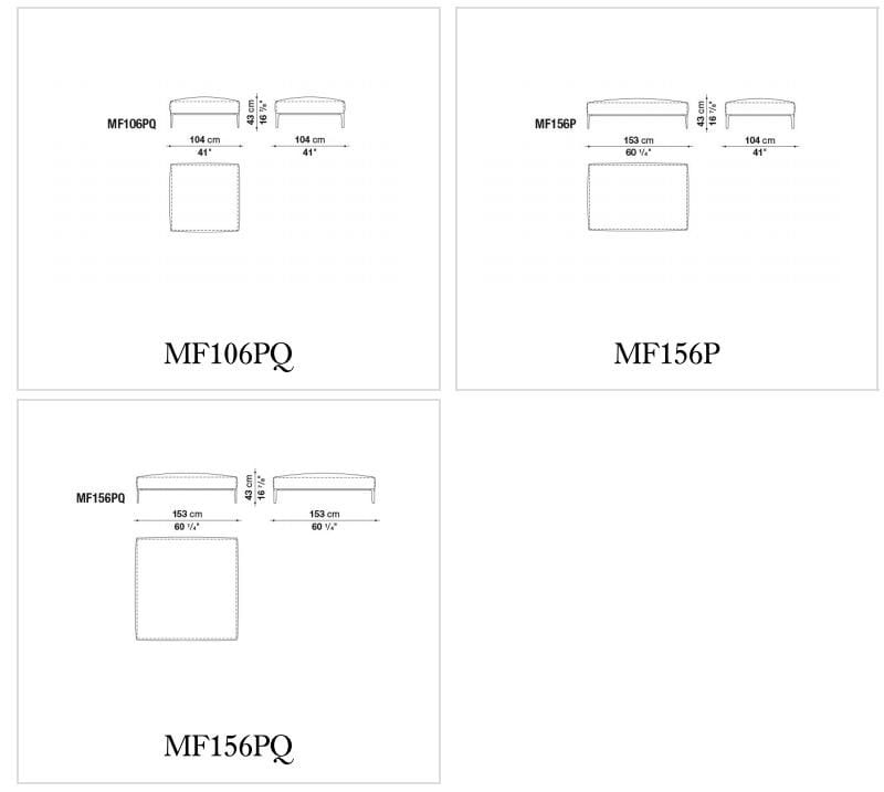 Секционный кожаный диван B&B Italia Michel ARCH-00125729 - Вид №9