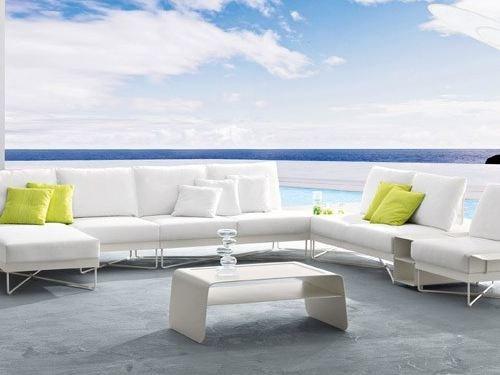 Roberti Низкий прямоугольный алюминиевый садовый столик Coral reef sun-id-1479997 - Вид №1