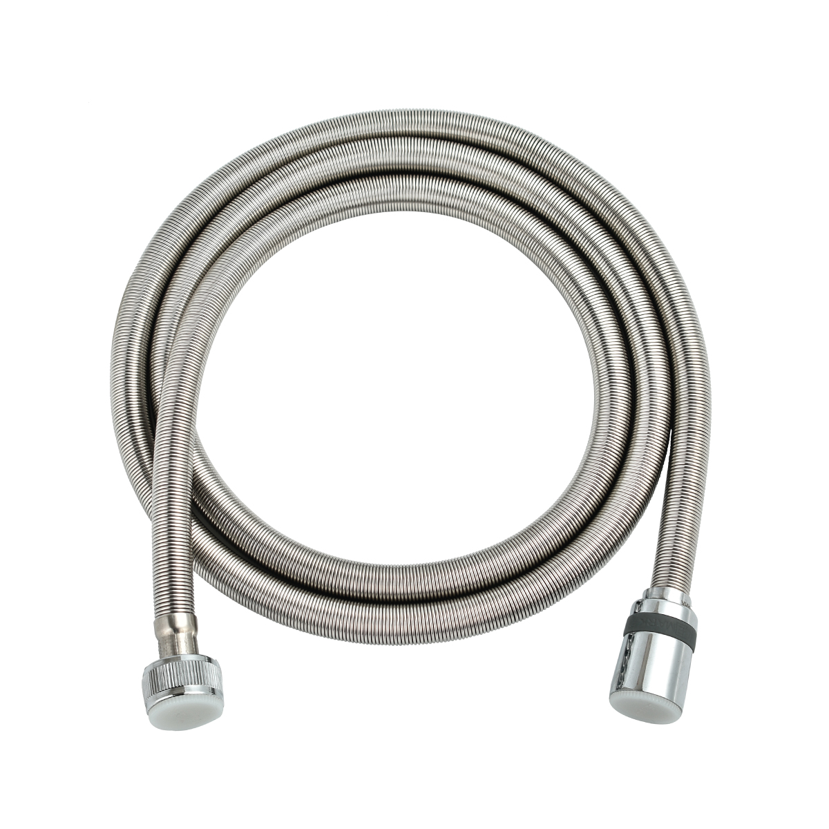 LE8049S Душевой шланг пружинный 1,5 м, TURN-FREE, сталь хромированная, блистер LEMARK  - Вид №1