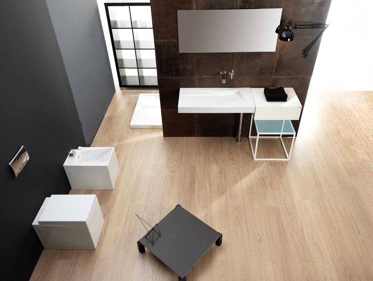 LAOZ18 Подвесная раковина настенная GSG CERAMIC - Вид №3