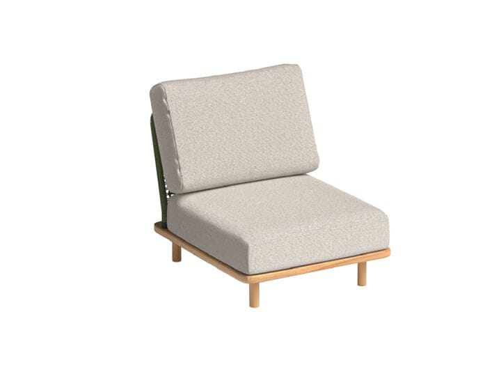 Садовое кресло из тикового дерева VINEKO Abrazo ARCH-00136701