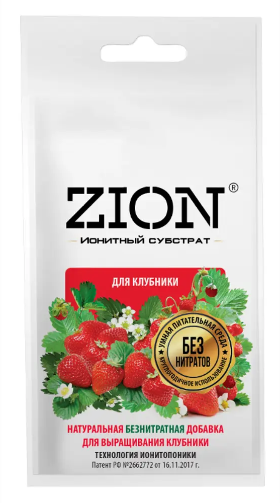 83742212 Субстрат Zion ионный для клубники 30г STLM-0044195