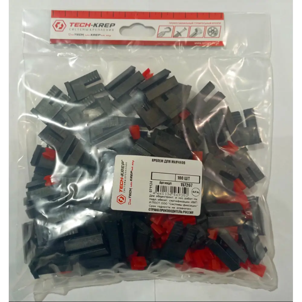 89377708 Набор для крепления маячков Tech-Krep 100x30 мм пластик 100 шт. STLM-1338903 