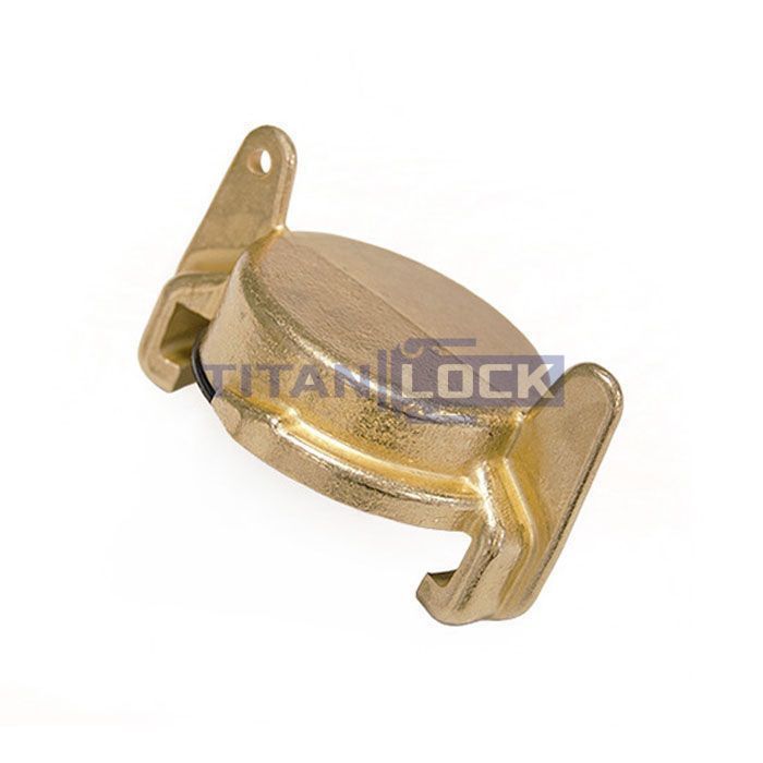 Универсальная заглушка для соединения NEPTUN (GEKA), латунь, TLNPDC-BR TITAN LOCK  - Вид №1
