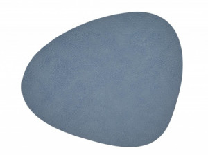 981253 HIPPO light blue подстановочная салфетка фигурная 37x44 см, толщина 1,6 мм;LIND DNA