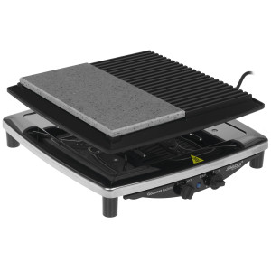 8117375 Раклетница Steba RC 4 Plus DELUX Chrome серебристый