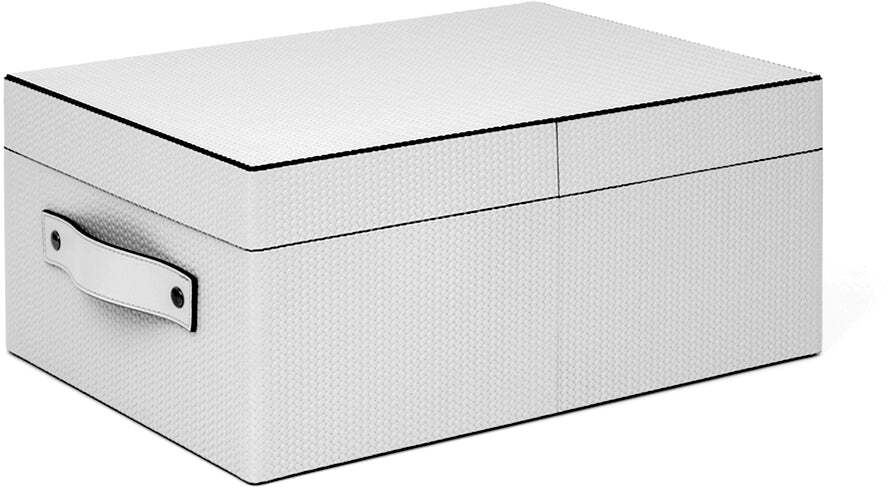 Гардероб Avio - 36,5X26,5XH16,5 см / зернистая кожа_earth