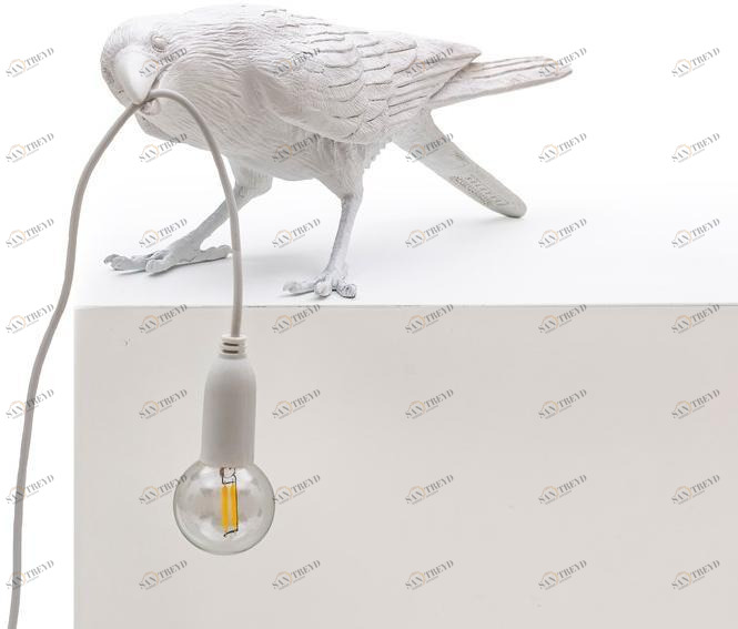 Seletti Светодиодная настольная лампа из смолы Bird lamp sun-id-1388583