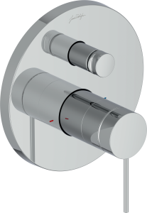 E78021-4A-CP встроенный механический миксер. JACOB DELAFON MÉTRO