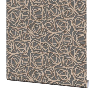 Обои флизелиновые Erismann Elegance чёрные 1.06 м 4537-6 82136447 STLM-2189408