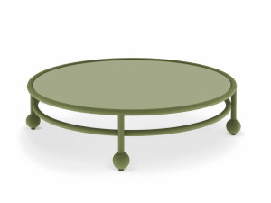 Алюминиевый круглый садовый столик