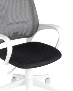 90539569 Кресло компьютерное St-basic-w сетка/ткань цвет серый STLM-0271667 TOPCHAIRS