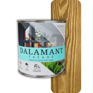 91951362 Масло для фасада Dalamant Fasade матовое цвет тик 0.7 л STLM-1509442
