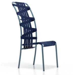 Gervasoni Стул из алюминия с порошковым покрытием и высокой спинкой Gervasoni outdoor