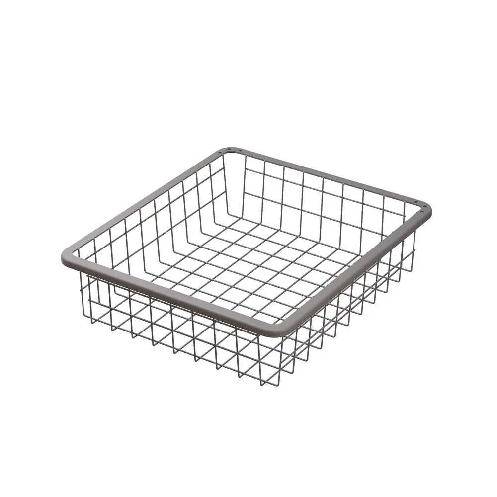 Корзина проволочная Лион 34.2x38.3x8.5 см цвет серый 89388139 STLM-2206808 Santreyd 