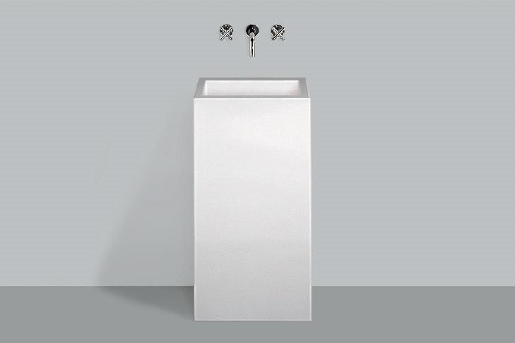 4804000400 Умывальник, wt.rx450qs, белая, для простого ухода Alape серия Q 