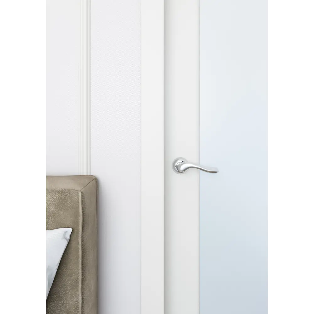 Дверные ручки Proffero LD-17 без запирания цвет матовый хром STLM-2180572 - Вид №5