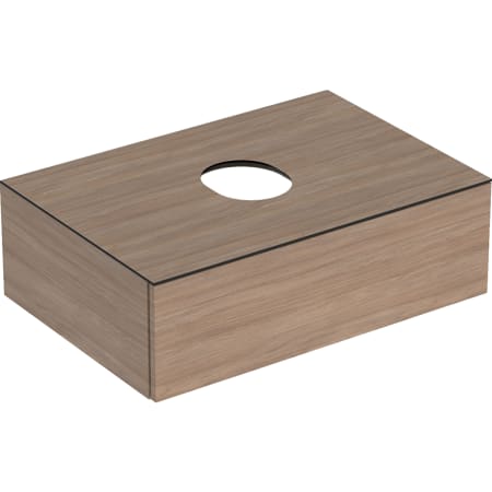 501.165.00.1 Шкафчик для накладной раковины Geberit VariForm, с одним выдвижным ящиком, полкой и сифоном Geberit  - Вид №10