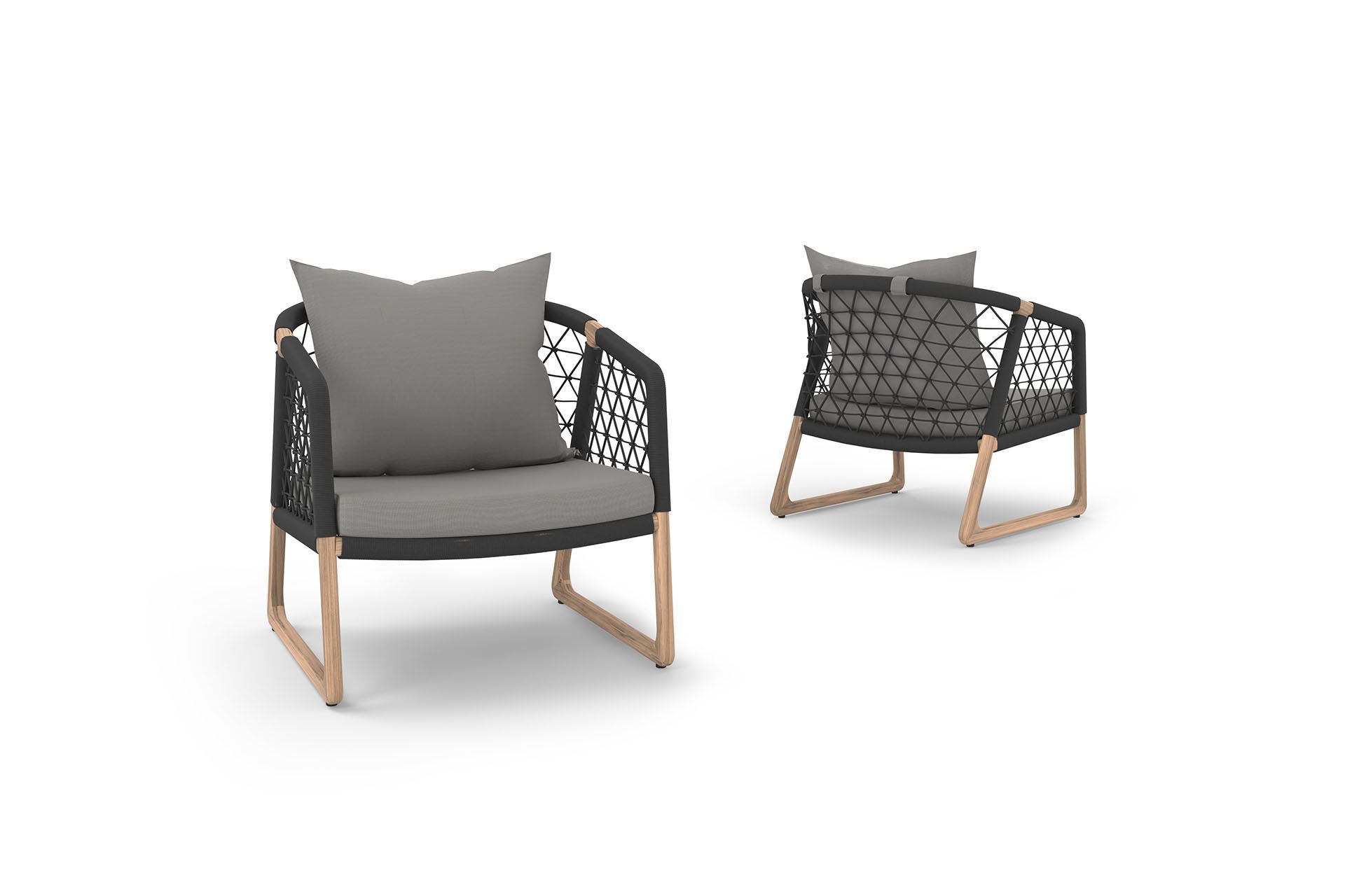 Садовое кресло с подлокотниками MAMAGREEN Labuan ARCH-00022259 - Вид №3