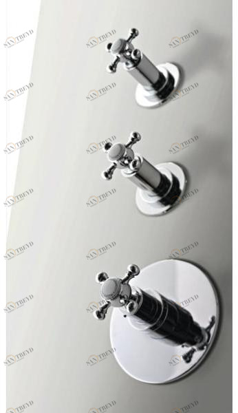 ZAZZERI Смеситель для душа на 3 отверстия Kent sun-id-1445572