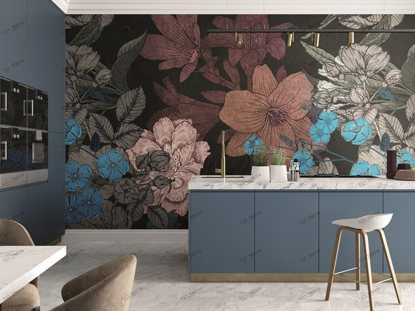 Inkiostro Bianco Обои с цветочными мотивами Inediti serie 03 Inkbiaa2001, 2