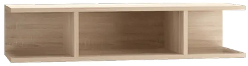 91639333 Настенная полка Млк Скайлайн 90x20x30 см ЛДСП цвет дуб сонома STLM-1077656