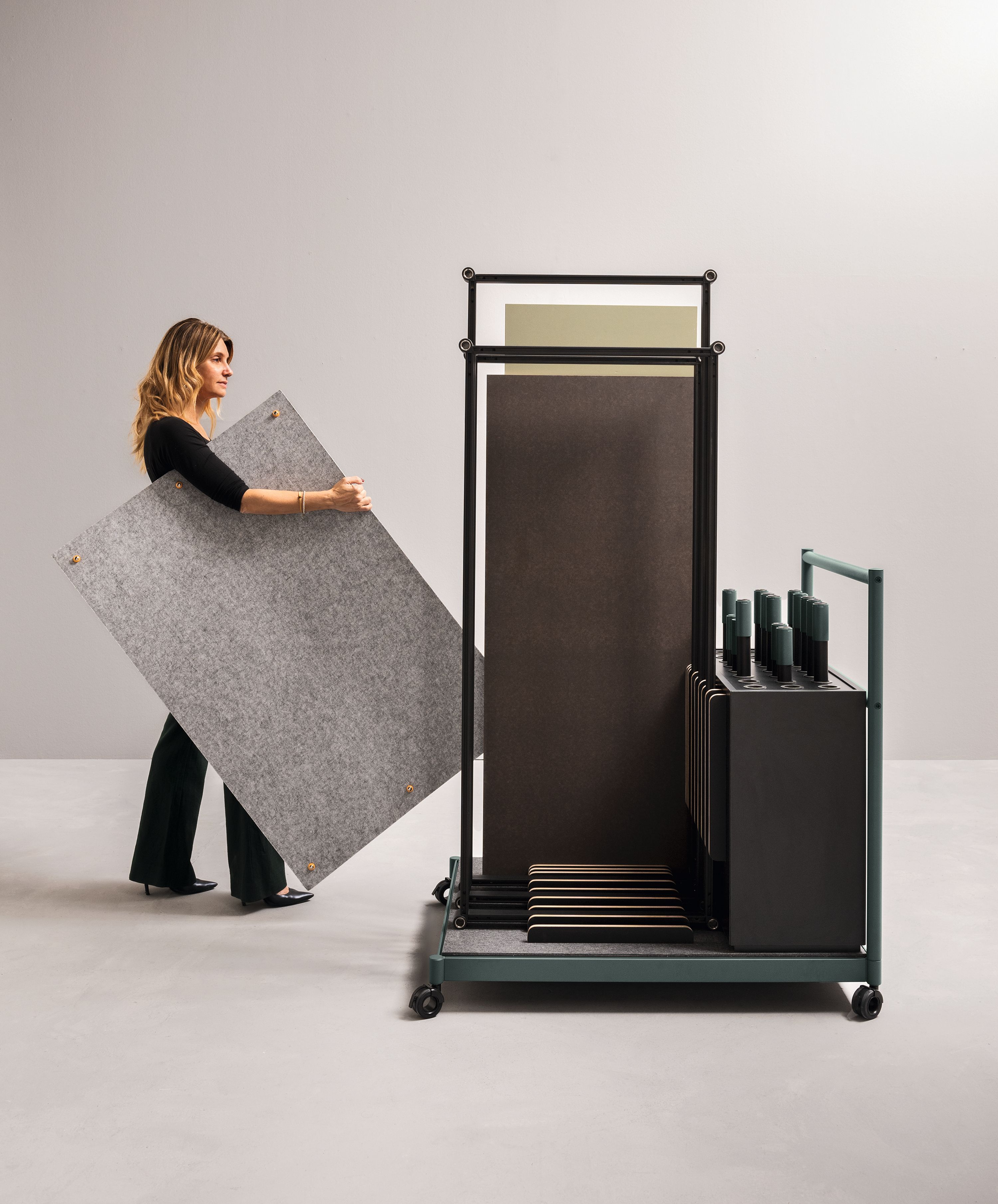 Отдельно стоящая доска объявлений с алюминиевой рамой Martex жидкость ARCH-00125032 - Вид №3