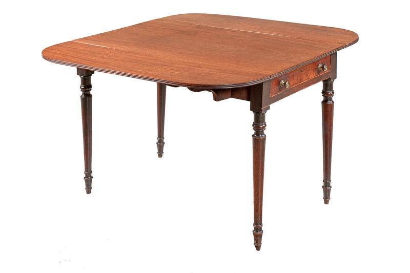 SOR27492 Стол из красного дерева Пемброк ijlbrown  - Вид №2