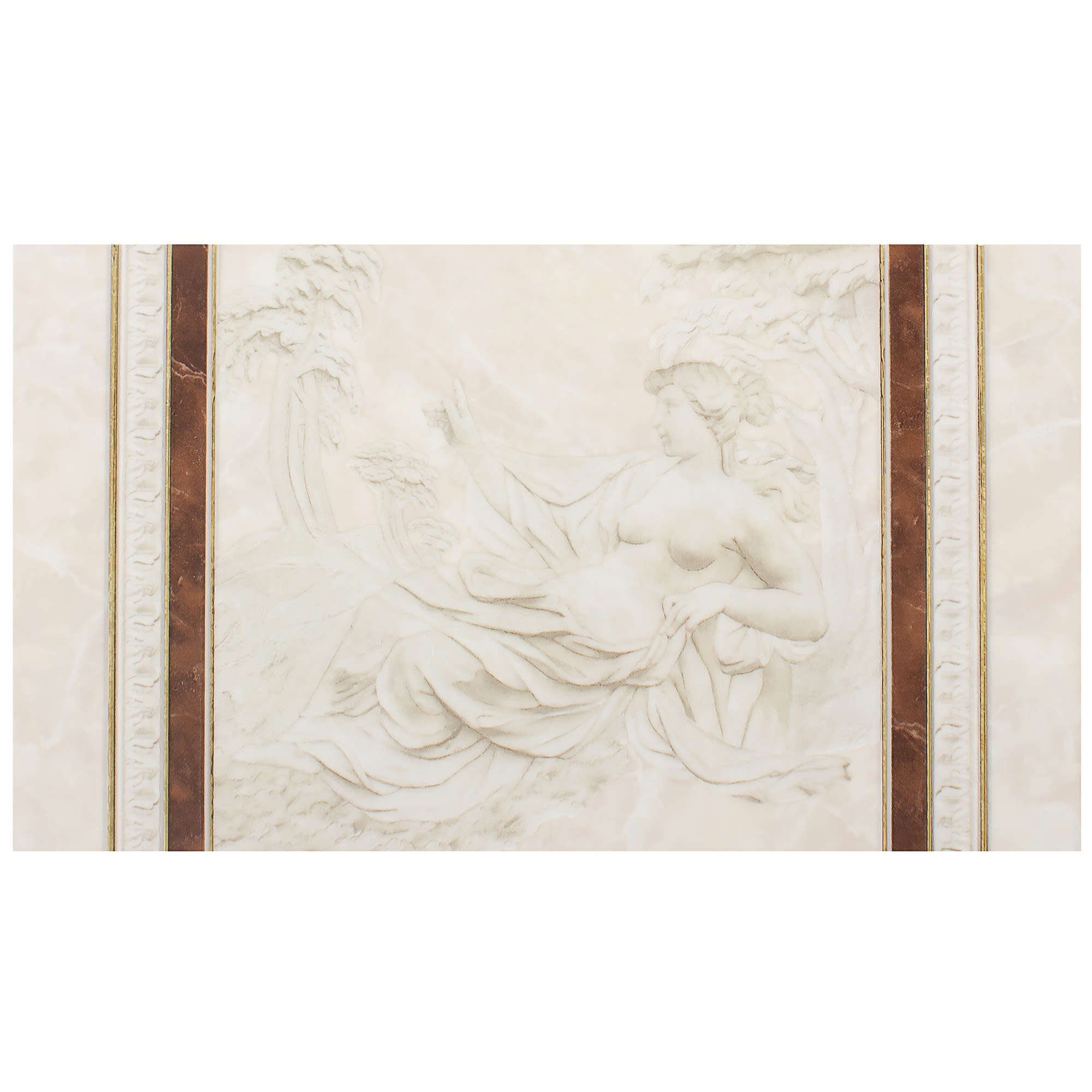 14370707 Панно настенное «» 69x40 см цвет коричневый Pietra Santreyd - Вид №1