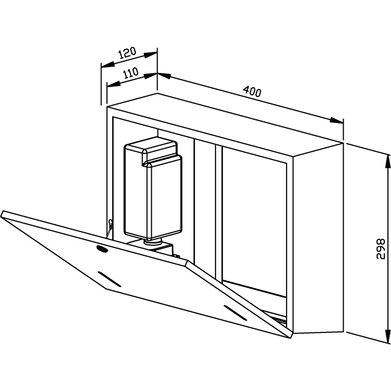 728780 Комбинация бумага/мыло WP550 WAGNER_EWAR A-LINE Wagner Ewar  - Вид №1