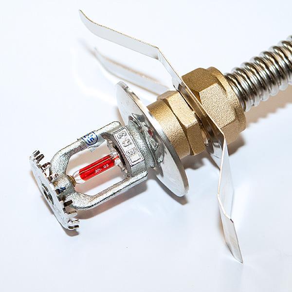 Зажим для крепления фитинга в подвесном потолке 15мм Flexible hose Россия ZM15 - Вид №2