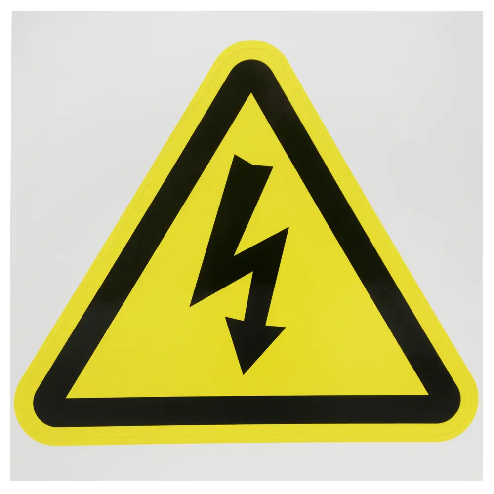 DUCKANDDOG Предупреждающая наклейка «Высокое напряжение» 18203893 STLM-0009993