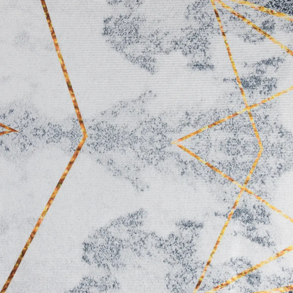 Santreyd Ковровая дорожка «Геометрия» с фотопечатью 1 м серозолотой 89398206 STLM-1437153 - Вид №1