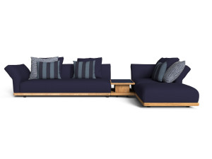 Модульный садовый диван