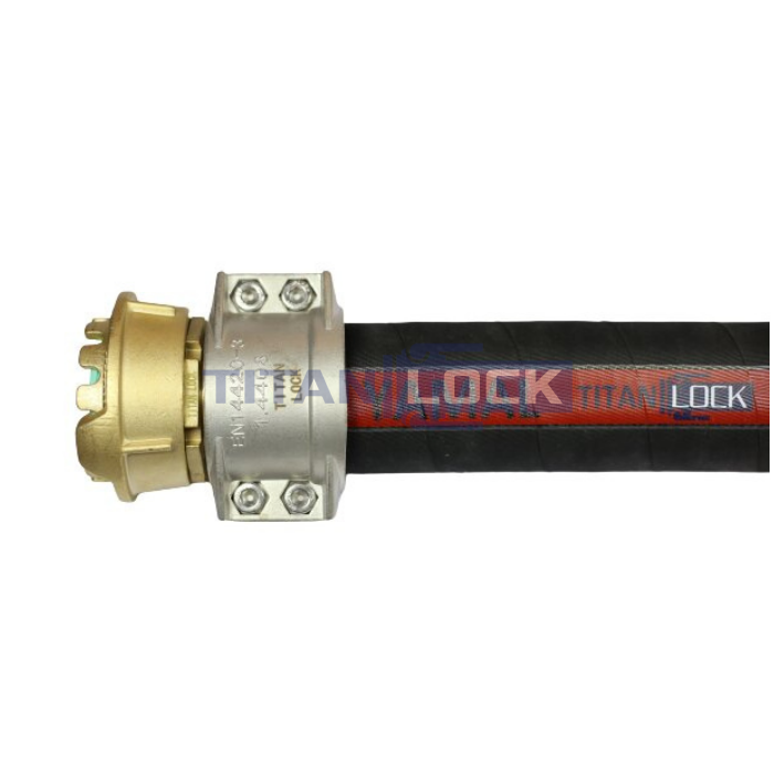 1in, МБС рукав «YAMAL», внутр. диам. 25мм, -40C, 10bar, NBR, н/в TL025YM TITAN LOCK  - Вид №1