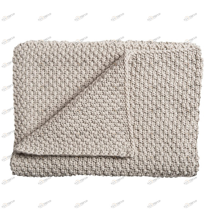 Плед детский хлопковый 75х100 см бежевый Sunny SCHARDT  00-3880142 Бежевый Santreyd 