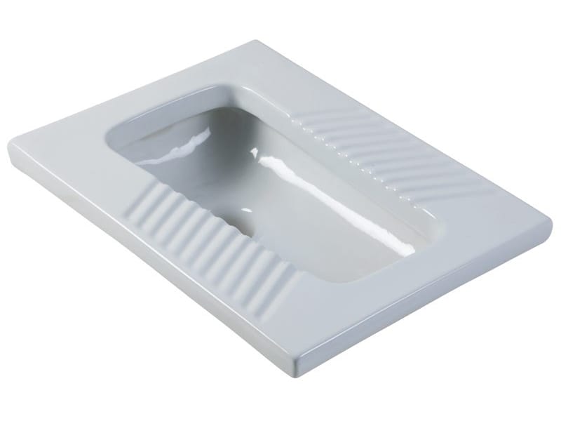 Фарфоровый утопленный турецкий общественный туалет Ponte Giulio Bagnocucciolo® - Standard ARCH-00145050 - Вид №1