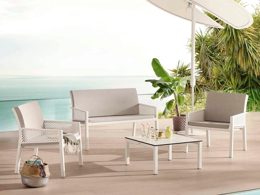 GABER Садовое кресло из технополимера с подлокотниками Minush sun-id-1395669 - Вид №4