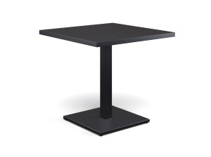 Стальной квадратный садовый стол