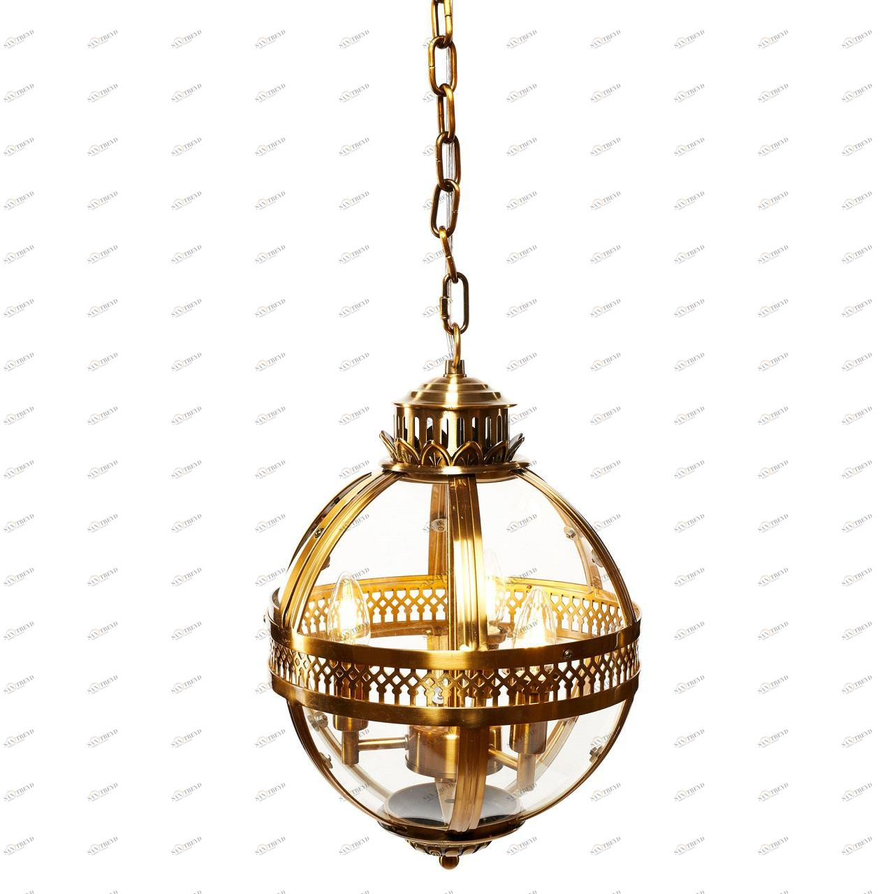 Подвесная люстра Loft IT Loft3043-Br LOFT IT ДИЗАЙНЕРСКИЕ, LOFT3043, ШАР 075243 Бронза 